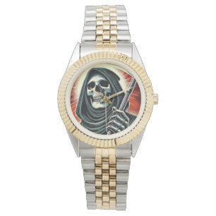 Relógio death character illustration