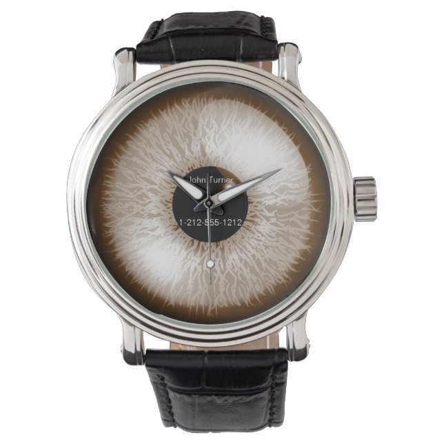 Relógio Demência de Alzheimer Segurança a cuidados idosos (Frente)