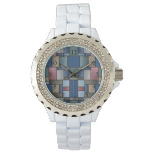 Relógio Denim Pattern