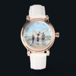 Relógio Design a Sua Própria Foto Personalizada Presente<br><div class="desc">Monitorização personalizada de fotos - Exclua sua própria família personalizada/amigos ou assistentes pessoais Design - Adicione sua foto / ou texto / mais - Redimensione e mova ou remova e adicione elementos / imagem com a ferramenta Personalização! Boa Sorte - Seja Feliz :)</div>