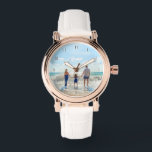 Relógio Design a Sua Própria Foto Personalizada Presente<br><div class="desc">Monitorização personalizada de fotos - Exclua sua própria família personalizada/amigos ou assistentes pessoais Design - Adicione sua foto / ou texto / mais - Redimensione e mova ou remova e adicione elementos / imagem com a ferramenta Personalização! Boa Sorte - Seja Feliz :)</div>
