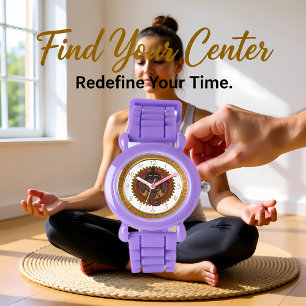 Relógio Design adorável 5 do metallizer do elefante da