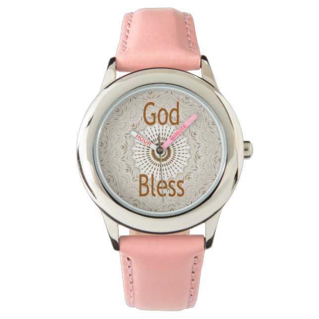 Relógio Design de arte tradicional africana (Frente)