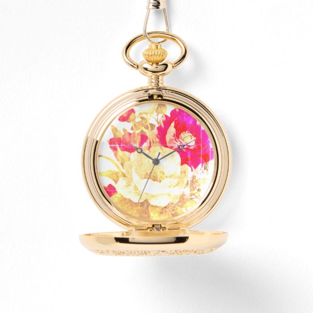 Relógio design de ESTILO de ARTE POCKET (Frente)