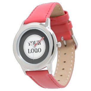 Relógio Design de logotipo de código QR preto elegante e e