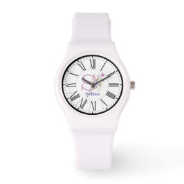 Relógio Design de Numeração Romana com Monitoramento Inici