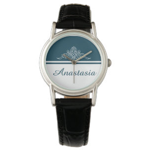 Relógio Design floral elegante