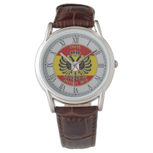 Relógio Deus Fatherland e King