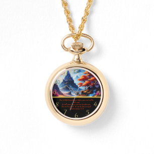 Relógio Deuteronomia 31:8 lago-mangueira