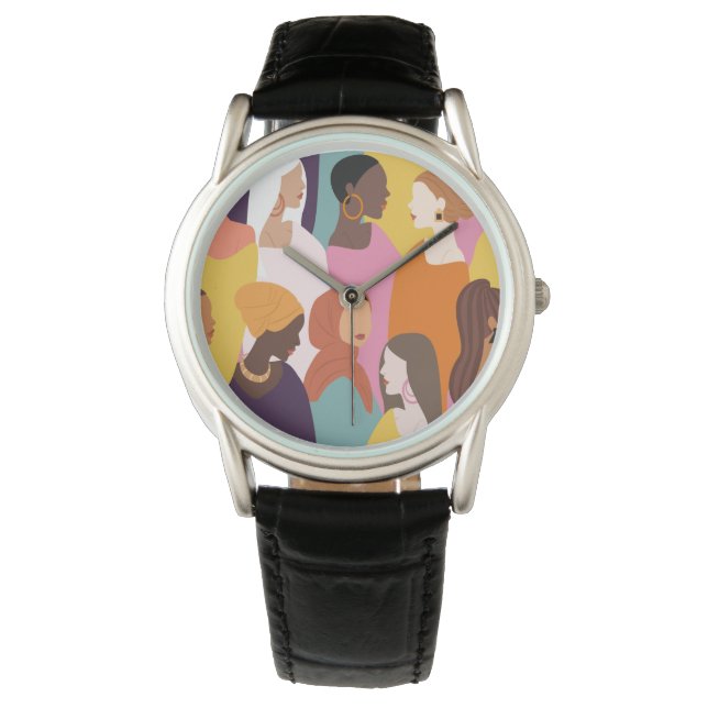 Relógio Dia de as mães Watch (Frente)