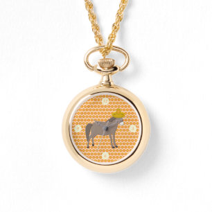 Relógio Dia do Donkey Mexicano dos Mortos