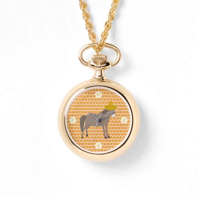 Relógio Dia do Donkey Mexicano dos Mortos (Frente)