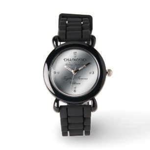 Relógio Diamante Personalizado de Observação do 60º Aniver