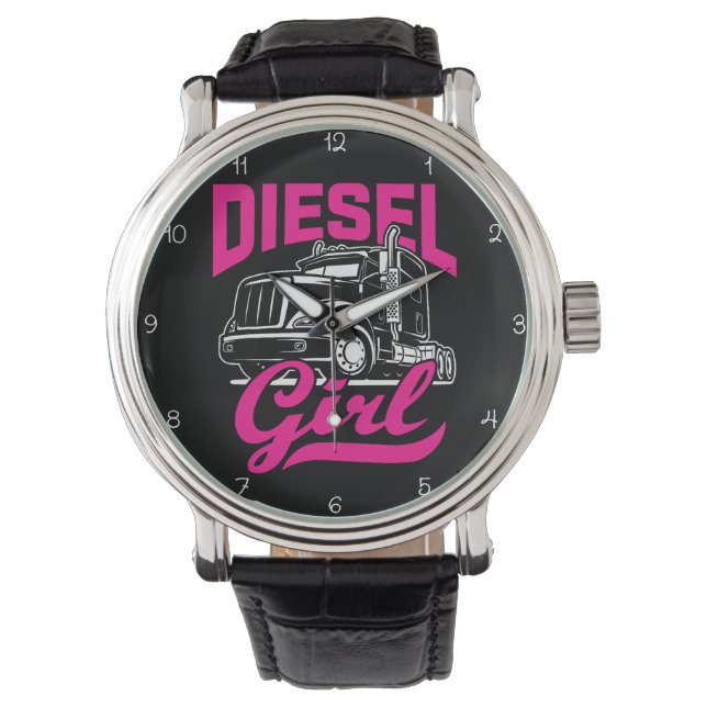 Relógio Diesel Girl: Trucking with Power (Frente)