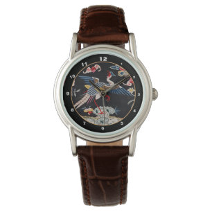 Relógio Dinastia ouro Pheasant & Quing /China imperial