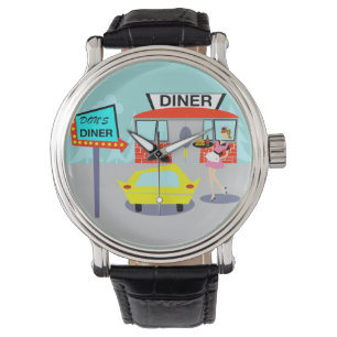 Relógio Diner Watch dos anos 50