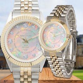 Relógio Discagem de Discagem de Discagem Opal de Fogo - Di