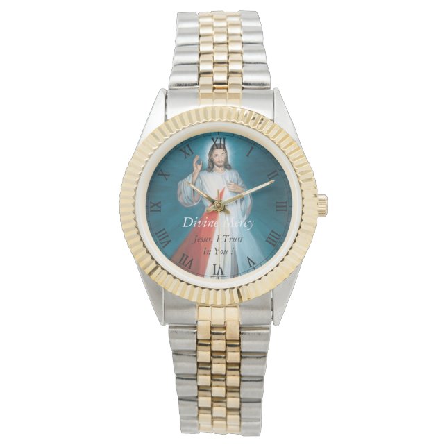 Relógio Divino Compaixão Jesus, Eu Confio Em Você! (Frente)