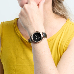 Relógio DIY Watch   Nome Personalizado, Cor, Texto