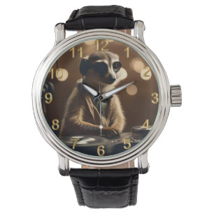 Relógio DJ Meerkat: Rastreios na Savana,