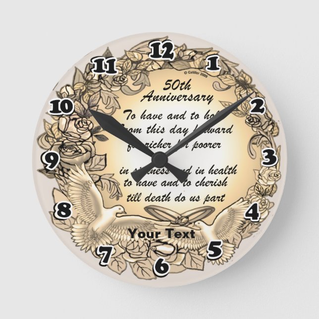 Relógio do 50º Aniversário (Frente)