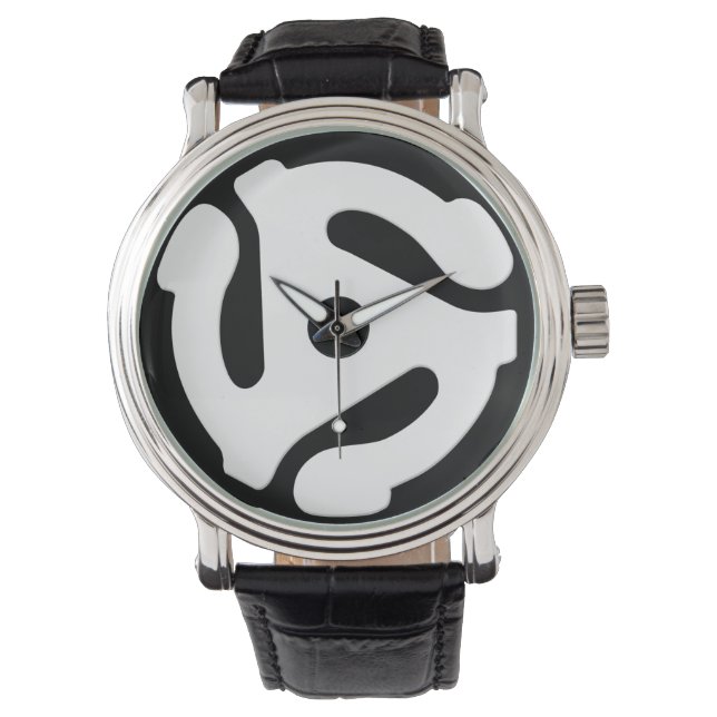 relógio do adaptador de 45 registros (Frente)