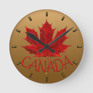 Relógio do Canadá Relógios de Parede Personalizado