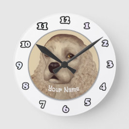 Relógio do Cocker Spaniel Dog