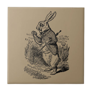 Relógio do Coelho Branco de Alice no País das Mara