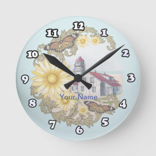 Relógio do farol da borboleta