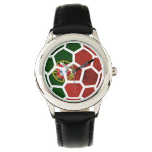 Relógio do futebol do campeonato do mundo de