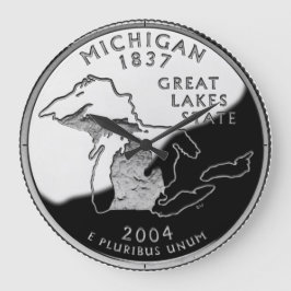 Relógio do Quarto Estado do Faux Michigan