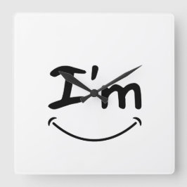 relógio do sorriso de luxo