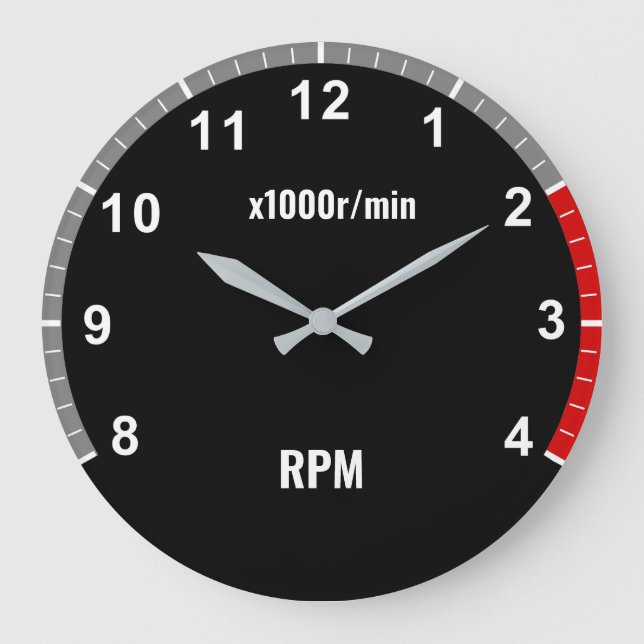 Relógio do Tacômetro para Automóveis - Relógio Aut (Frente)