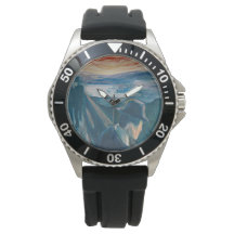 Doente no Sunset, Desespero (por Edvard Munch)