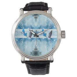Relógio Dois Blue Geese Watch