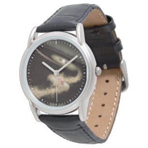 Relógio Dois Exoplanetas Gás Orbitando Uma Jovem Estrela