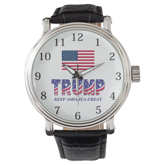 Relógio Donald Trump 2024 Gift Watch (Frente)