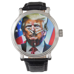 Relógio Donald Trump Watch Face