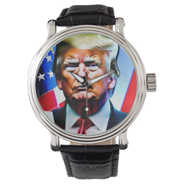 Relógio Donald Trump Watch Face (Frente)