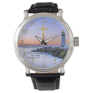 Relógio Dourada Faith Cristã cruza com Onde vou hoje.