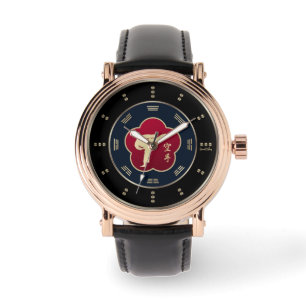 Relógio Dourado Karate Luxury