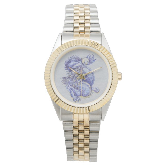 Relógio Dragão Azul (Frente)