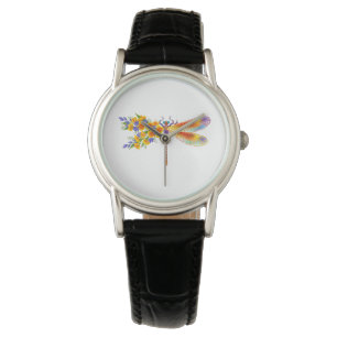 Relógio Dragonfly Amarelo
