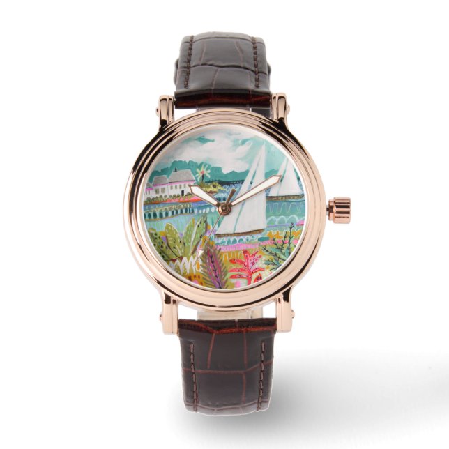 Relógio Duas veleiras (Frente)