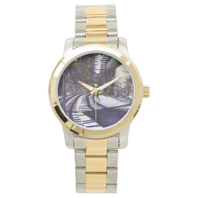 Relógio Dusting the Piano (Frente)