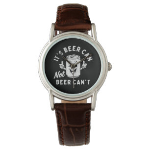 Relógio É Cerveja não pode Cerveja não é um Bebendo engraç