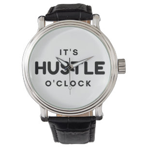 RELÓGIO É HUSTLE O'CLOCK WATCH