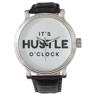 RELÓGIO É HUSTLE O'CLOCK WATCH