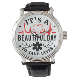 Relógio É um belo dia para salvar vidas